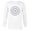 White, variant on Marvel Hawkeye Purple Target - Long Sleeve T-Shirt for Men – Customized-White