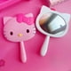 thumbnail image 3 of Espejo de Hello Kitty Diy, espejo adhesivo de diamante Kt Cat, espejo de mano de escritorio para dormitorio, espejo de maquillaje portátil, regalo de cumpleaños, 3 of 4