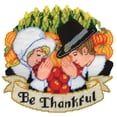 thumbnail image 1 of Design Works Be Thankful Pilgrims Plastic Canvas Kit, 1 of 1