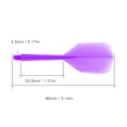 thumbnail image 3 of Ejes de dardos y vuelos, regalo duradero anticaída integrado para niños, color morado, 3 uds., 3 of 4