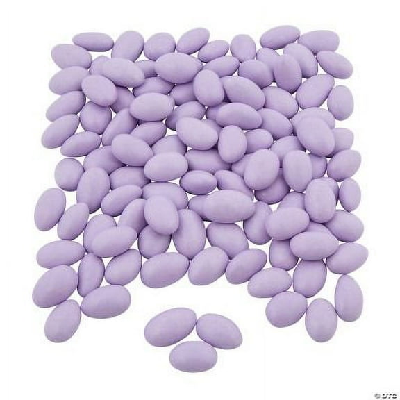 Jordan Almonds (1 pound bulk bag) Delicious Candy Nuts for Parties, Weddings and more (Light Purple / Lilac)