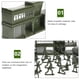 thumbnail image 5 of FELTECHELECTR Juego de 56 figuras de soldado de plástico militar, accesorios y decoración (verde), 5 of 6