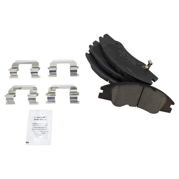 TRQ Front Ceramic Disc Brake Pads Left & Right Set Kit for Spectra 5 BFA73195