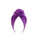 thumbnail image 2 of Guardurnaity Turbante Hijab musulmán con nudo de 2 capas, gorro elegante con cubierta en espiral, gorro de cabeza ancha, gorros de moda, accesorios Sombreros Violeta, 2 of 6
