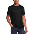 thumbnail image 2 of Camiseta básica mercerizada DKNY para hombre color negro pequeña, 2 of 2