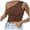Brown, variant on Womens Shoulder Sleeveless Crop Tank Tops Vest Camisole Shirt Nylon Band Top Beaded Tops for Women Sleeveless Shirts for Women Alien Top Shirts for Women Satin Top Women 4x Camisoles for
