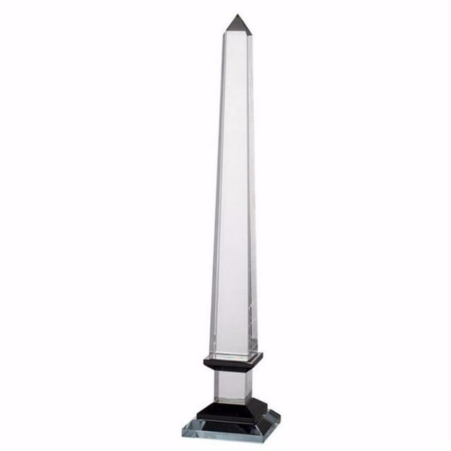 Benzara BM154401 Accent Obélisque Lucent Distinctement Style&44; Effacer