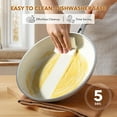 thumbnail image 5 of Ceramic Pots and Pans Set, Non Stick Cookware Sets 11 Pcs Non Toxic Cookware, Induction Cooking Pan Set, Cream White, 5 of 8