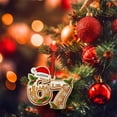 thumbnail image 4 of WEGFTDUOP Christmas 67 Acrylic Ornament Six Funny Xmas Holiday Ornament Funny 67 Decorations Meme Grandkid Gift For Christmas Tree Christmas Hanging Decor, 4 of 9