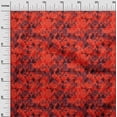 thumbnail image 2 of oneOone Polyester Lycra Red Fabric Batik Sewing Craft Projects Fabric Prints By Yard 56 Inch Wide, 2 of 4