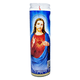 thumbnail image 4 of Veladora Sagrado Corazón de Jesús Con Vaso de Vidrio Reutilizable Blanca Caja 3 Piezas Veladora México Sagrado corazon, 4 of 4