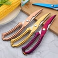 thumbnail image 2 of 1X Stainless Steel Poultry Kitchen Chicken Bone Scissor With Safe Lock Cutter Cook Tool Shear Cut Duck Fish Meat Kitchen Gadgets, 2 of 6