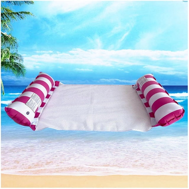 Baohd Inflatable hammock with water foldable backrest floating bed