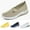 E-Khaki, variant on Rinsvye Walking Shoes for Women Cute Womens Shoes Casual | Walking Slip on Foam Shoes | Hands Slip in Sneakers Arch Support Orthopaedic Shoes Women_S Trainers Lightweight Shoes