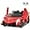 Red, variant on OLAKIDS 2 Seater Kids Ride on Car, 12V 4WD Licensed Lamborghini Veneno Powered Electric Vehicle with Hydraulic Doors, Rocking Mode, Adjustable Speeds, Remote Control, MP3, Headlight