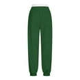 thumbnail image 4 of BiZtdJrK Men Women's Sweatpants with Pockets Drawstring Elastic Waist Athletic Pants Unisex Cinch Bottom Traning Joggers Pant, Green, XXL, 4 of 7