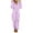 Purple, variant on Xdegoge Womens Onesies Pajamas Hooded Long Sleeve Cozy One Piece Star Print Winter Zip Up Sleepwear Romper Lounge Fleece Jumpsuits Cute Y2K Fashion Pjs Outfits