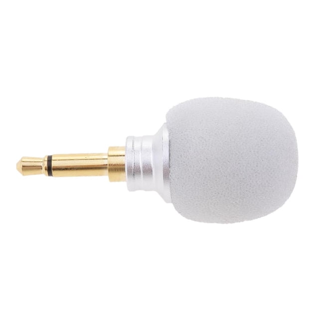 Micrófono de condensador Micrófono enchufable inalámbrico para teléfonos inteligentes y teléfonos móviles Enchufe mono de 35 mm Hugo Micrófono del condensador enchufable