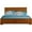Oak, variant on Camden Isle Oxford Platform Bed | Paneled Headboard | Low Profile | Queen, Oak