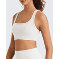 thumbnail image 7 of G4Free BareFeel Square Neck Sports Bra Padded for Women - Strappy Y Back Crop Tank Tops Workout Camisole, 7 of 7