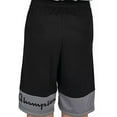 thumbnail image 3 of Champion Athletics Boys 2 Pack of Active Shorts Blue/Black-Concrete, Size 10/12, 3 of 6