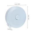 thumbnail image 2 of Miangastore 2pcs Portable Soft Tape Measure For Sewing Flexible Mini Measuring Ruler Ideal For Home Offices And Outdoor Use 1.5m, 2 of 8