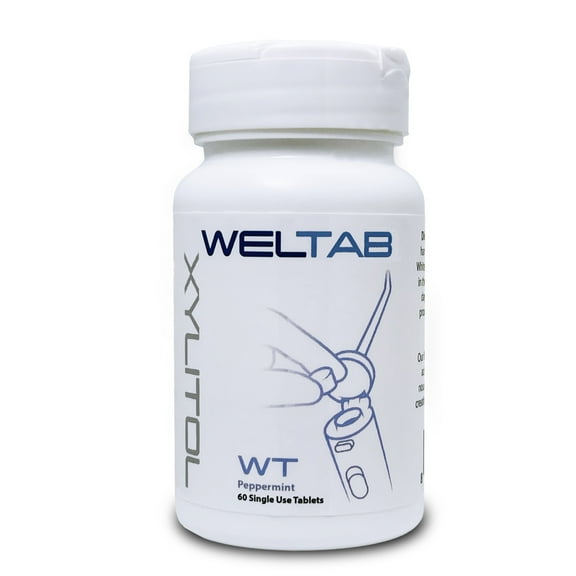 Weltab WT Water Flosser Tablets Compatible with Waterpik Whitening Water Flosser 60 Count