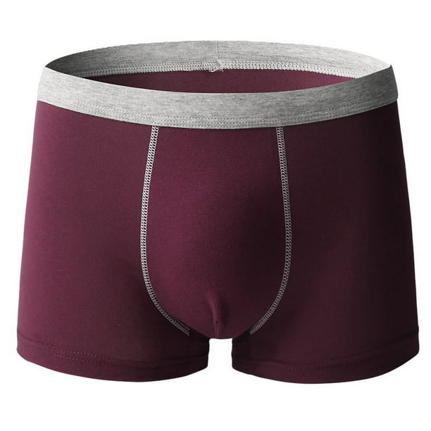 Ropa interior para hombre de gran tamaño, pantalones de algodón, transpirables y cómodos, pantalones tipo bóxer holgados a la moda para hombre gordo