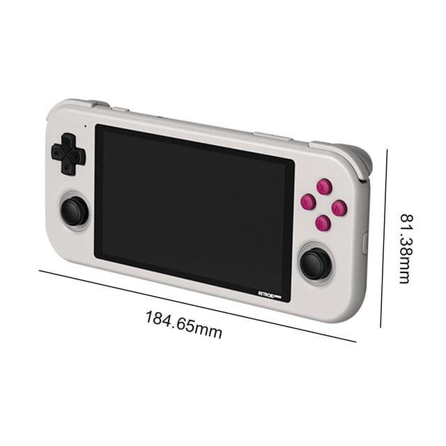 Handheld Retro Game Consoles 4000mAh for Retroid Pocket 3 PS2 (3G+32G Grey Red) Sywqhk Para estrenar