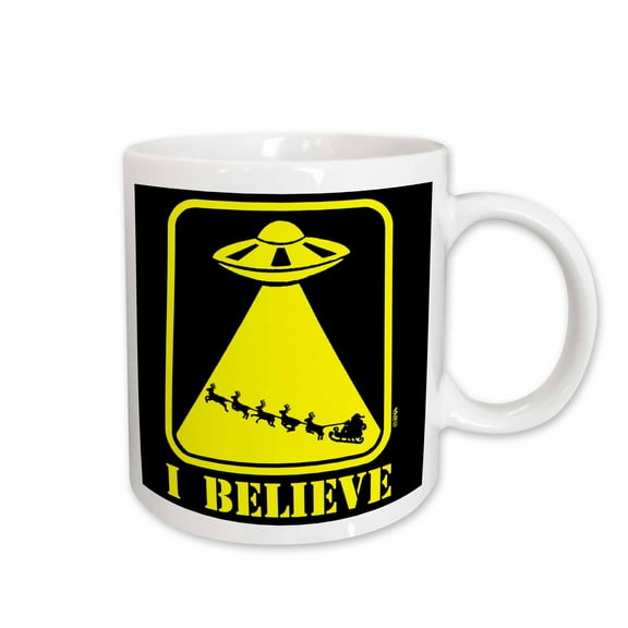 3drose, I Believe, 15oz Mug