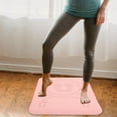 thumbnail image 3 of Raindrops 1Set Pink Tpe Round Exercise Mat for Home Workouts and Multi-function Use, 3 of 8