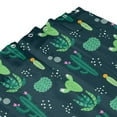 thumbnail image 5 of XMXT Waterproof Shower Curtain Liner with Iron Hooks, Lovely Green Cactus Shower Curtains for Bathroom Decor Accessories, 72 x 72 inches, 5 of 8