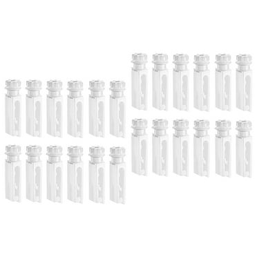 16 Set Clear Vertical Blind Reparatie Tabs - 32 Stuks Jaloezie Reparatie Lamellen Fixers