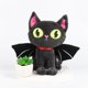 thumbnail image 2 of wsevypo Delicioso juguete de peluche de gato murciélago Muñeco de peluche suave de gato de Halloween, 2 of 7