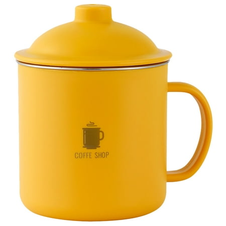 

Stainless Steel Milk Cup Wear-resistant Coffee Mug Household Decorative Water Cup Home Supply