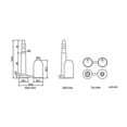 thumbnail image 2 of 2025 10PCS Anti-Theft Container Seal Lock Disposable Bullet Shape Lead Seal Self-Locking Metal Cable Ties Yellow, 2 of 5