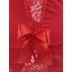 thumbnail image 5 of VISgogo Camisón transparente sexy para mujer, vestido blanco con dobladillo de encaje y escote en V profundo, S/ M/ L/ XL/ XXL VISgogo moda, 5 of 7