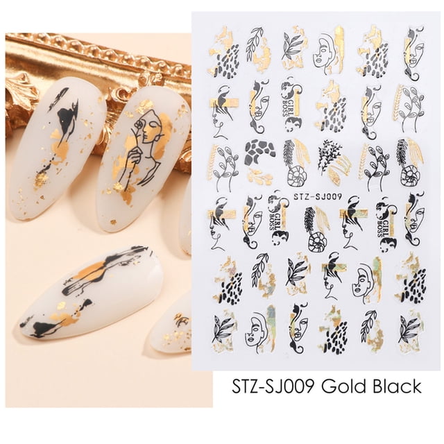 Daisyyozoid Wholesale Strap Adhesive Nail Stickers Mixed Nail Stickers Of Nail Stickers Nail Art Delicate Decorative Stickers