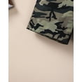 thumbnail image 6 of Kucnuzki 7 Years Big Boys Outfit Set 8 Years Child Boy Summer Clothes Sets Short Sleelves Pullover Polo T-shirt Top Camouflage Shorts 2pcs Clothing Black, 6 of 8