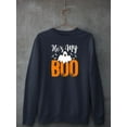 thumbnail image 3 of He's My Boo Sweatshirt Women -Image by Shutterstock, Female 5X-Large, 3 of 4