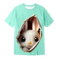 thumbnail image 4 of Boys Animal Shirt , Animal Print Shirt Kids , Kids T Shirts for Girls,Easter Holiday Graphic Tees For Boys Soft Casual Short Sleeve Colorful Kids Tops, 4 of 4