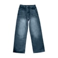 thumbnail image 4 of Holzkary Wide Leg Jeans for Women High Waisted Baggy Jeans Loose Fit Tummy Control Denim Pants Straight Leg Jeans Boyfriend Baggy Jeans for Women Wide Leg Denim Pants Fashion Y2K Relaxed Streetwear, 4 of 4