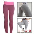 thumbnail image 1 of Leggings levantadores de glúteos Hugo para mujer Yoga texturizados Rosa XL, 1 of 8