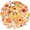 2A-35pcs, variant on 35pcs-50pcs Cute Bear Stickers Orange Flower Decals Funny Bear Stickers for Suitcases Laptops Fridge