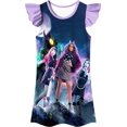 thumbnail image 1 of The Amazing Digital Circus Nightdress Cosplay Magic Numbers Circus Cos Skirt--Youyou, 1 of 4