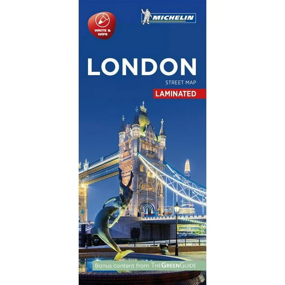 Michelin London City Map - Laminated, (Paperback)