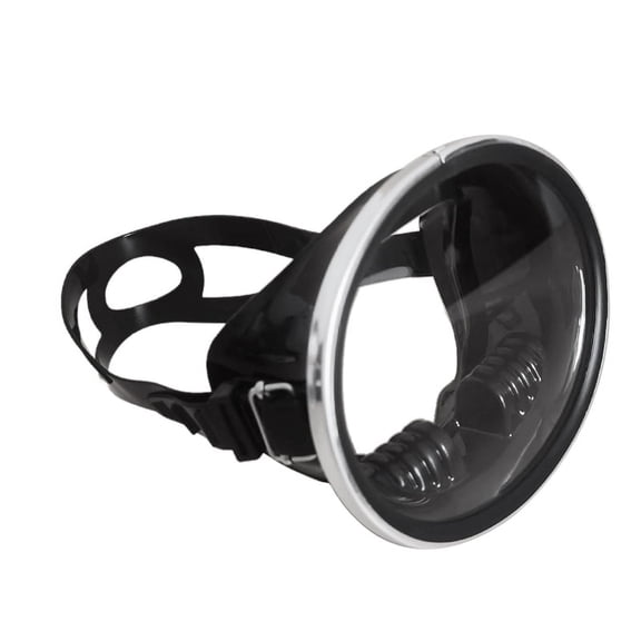 Anti-Fog and Waterproof Retro-Style Freediving Mask -Underwater Diving Fishing Men Swimming Goggles Equipment