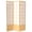 Natural, variant on 6 ft. Tall Premium Japanese Design Wide Window Pane Screen - Natural - 3 Panels