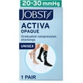 thumbnail image 7 of Jobst ACTIVA Opaque Compression Knee High Socks - 20-30mmHg Sun Bronze Large, 7 of 7