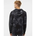 thumbnail image 3 of Independent Trading Co. Unisex Midweight Tie-Dyed Hooded Sweatshirt, 3 of 5